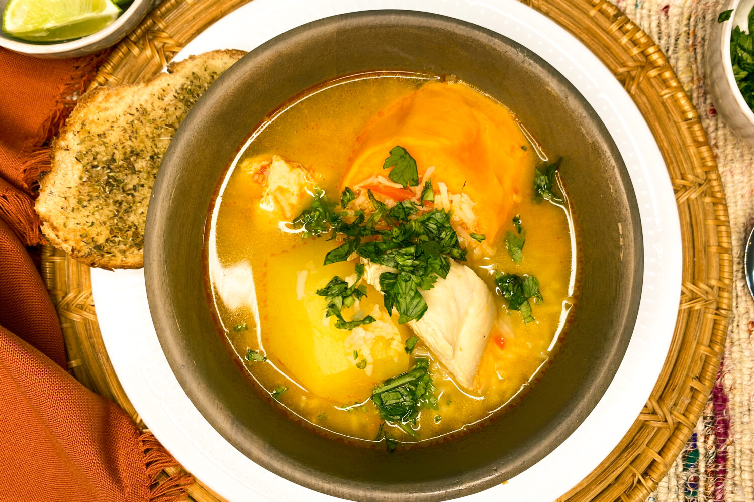 show a chicken soup recipe