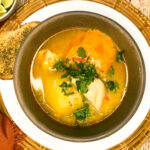 Chilean style chicken soup